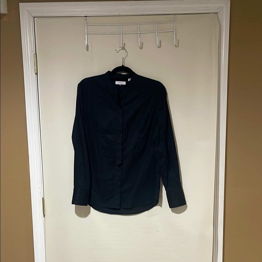 New Without Tags Equipment Femme Women's Black Button Up Shirt Medium